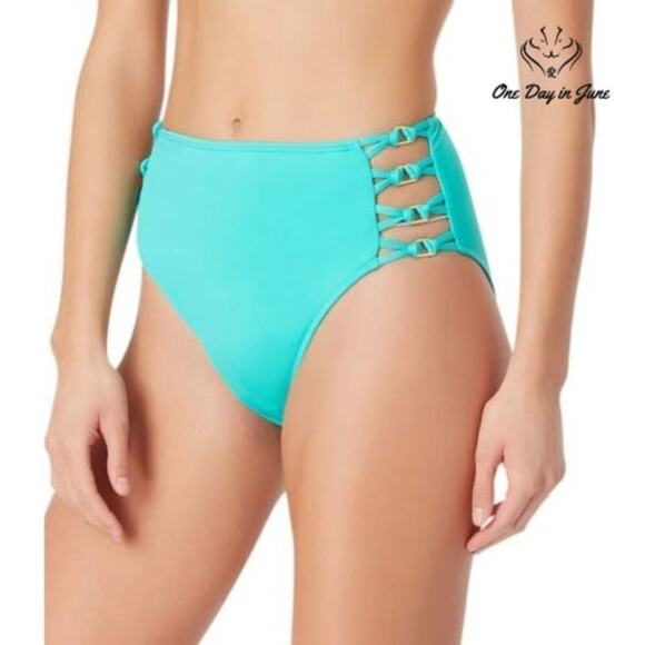 Sugar Beach High Waist Bikini Bottom Size M - Picture 3 of 3